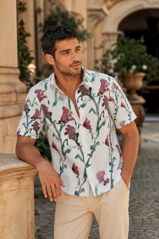 Camisa de Manga Corta para Hombre