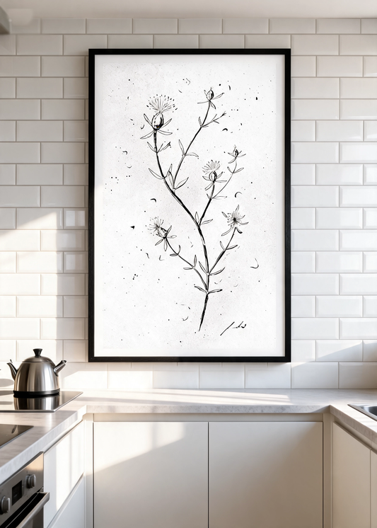Bracera tinta china