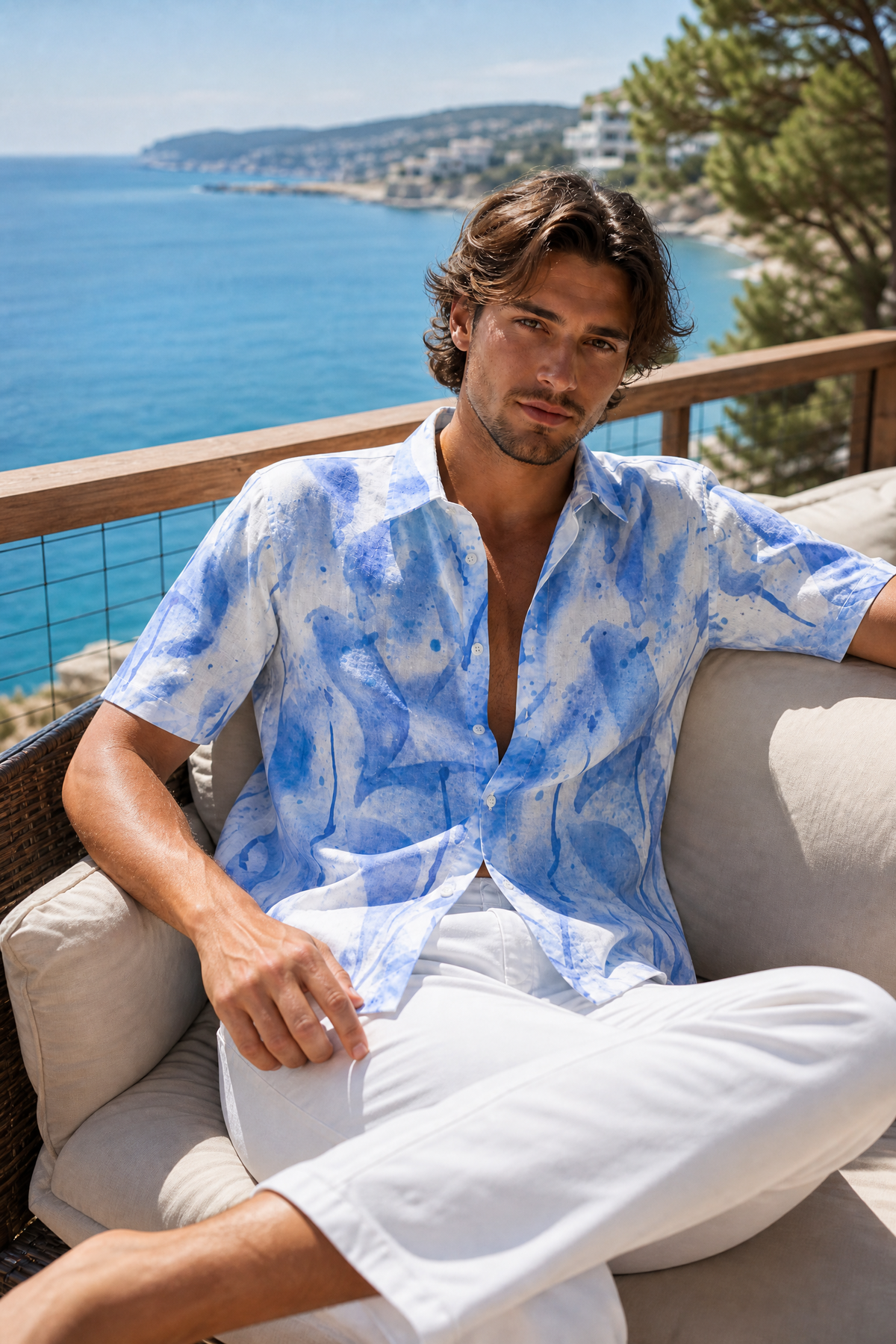 Camisa de Manga Corta para Hombre
