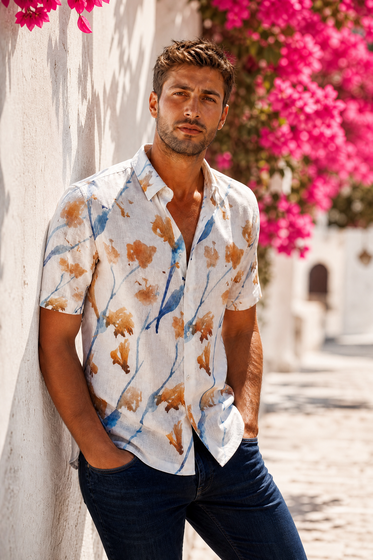 Camisa de Manga Corta para Hombre
