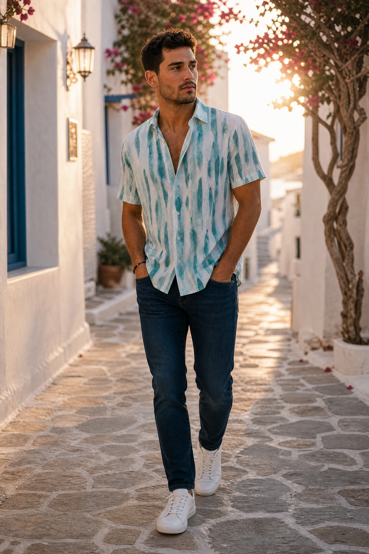 Camisa de Manga Corta para Hombre