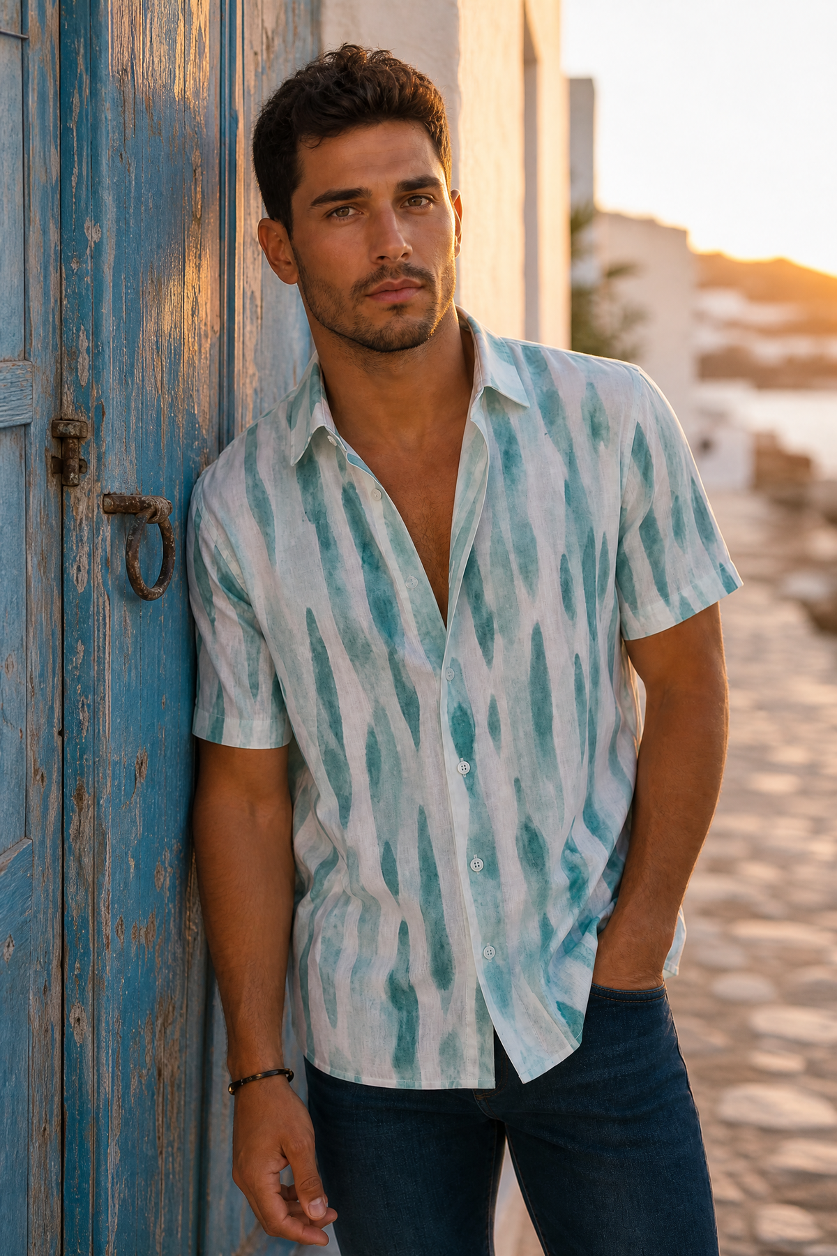 Camisa de Manga Corta para Hombre