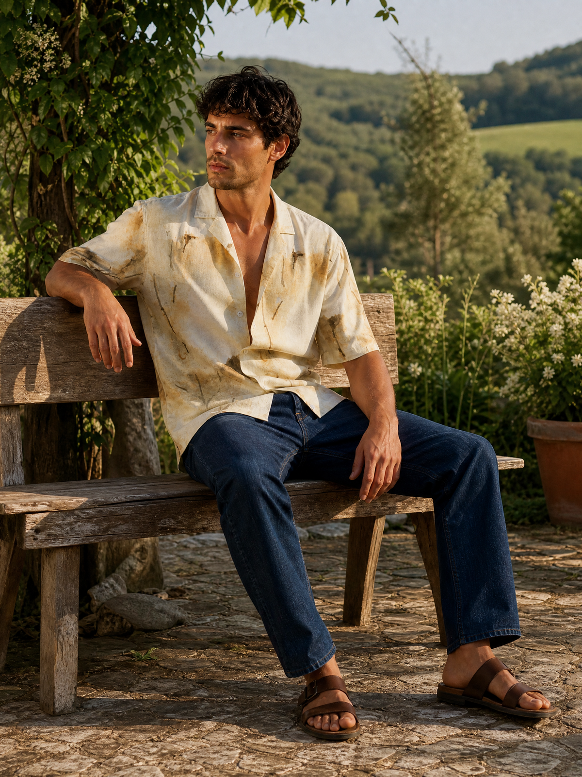 Camisa de Manga Corta para Hombre