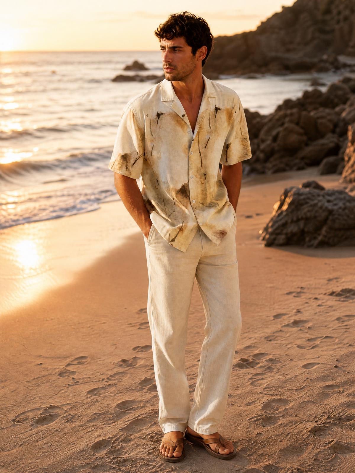 Camisa de Manga Corta para Hombre