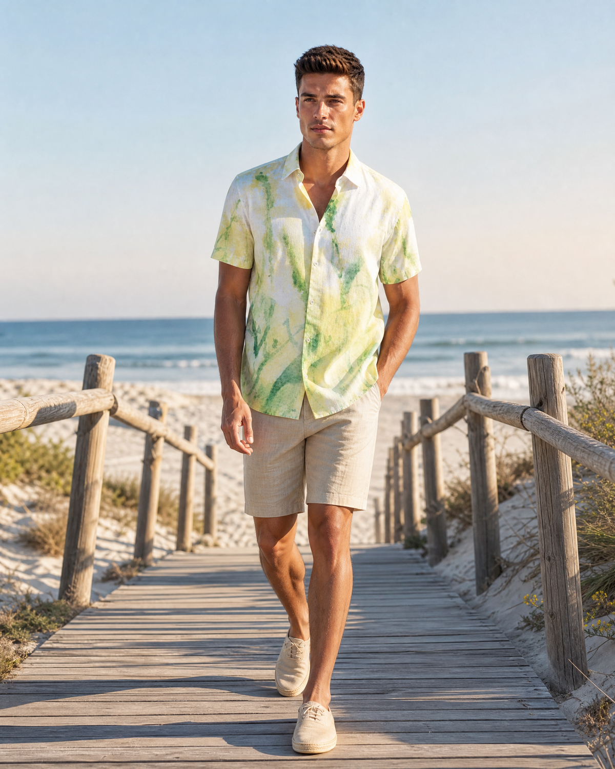 Camisa de Manga Corta para Hombre
