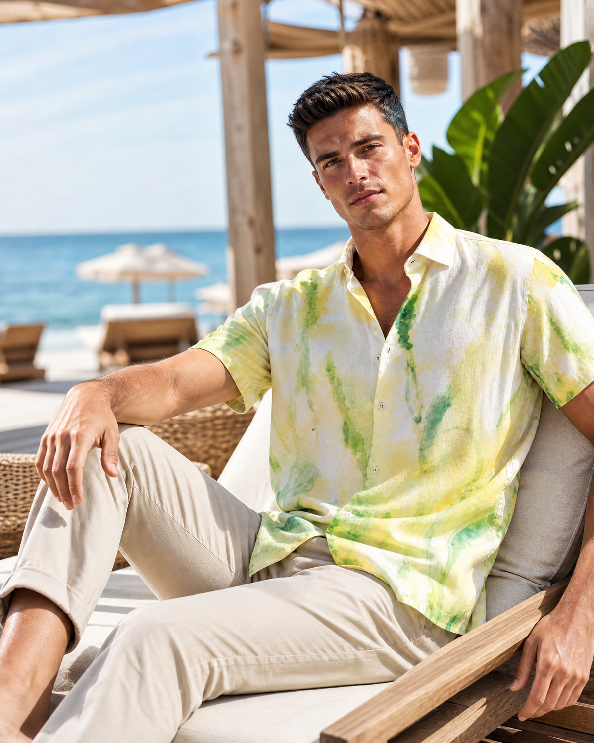 Camisa de Manga Corta para Hombre