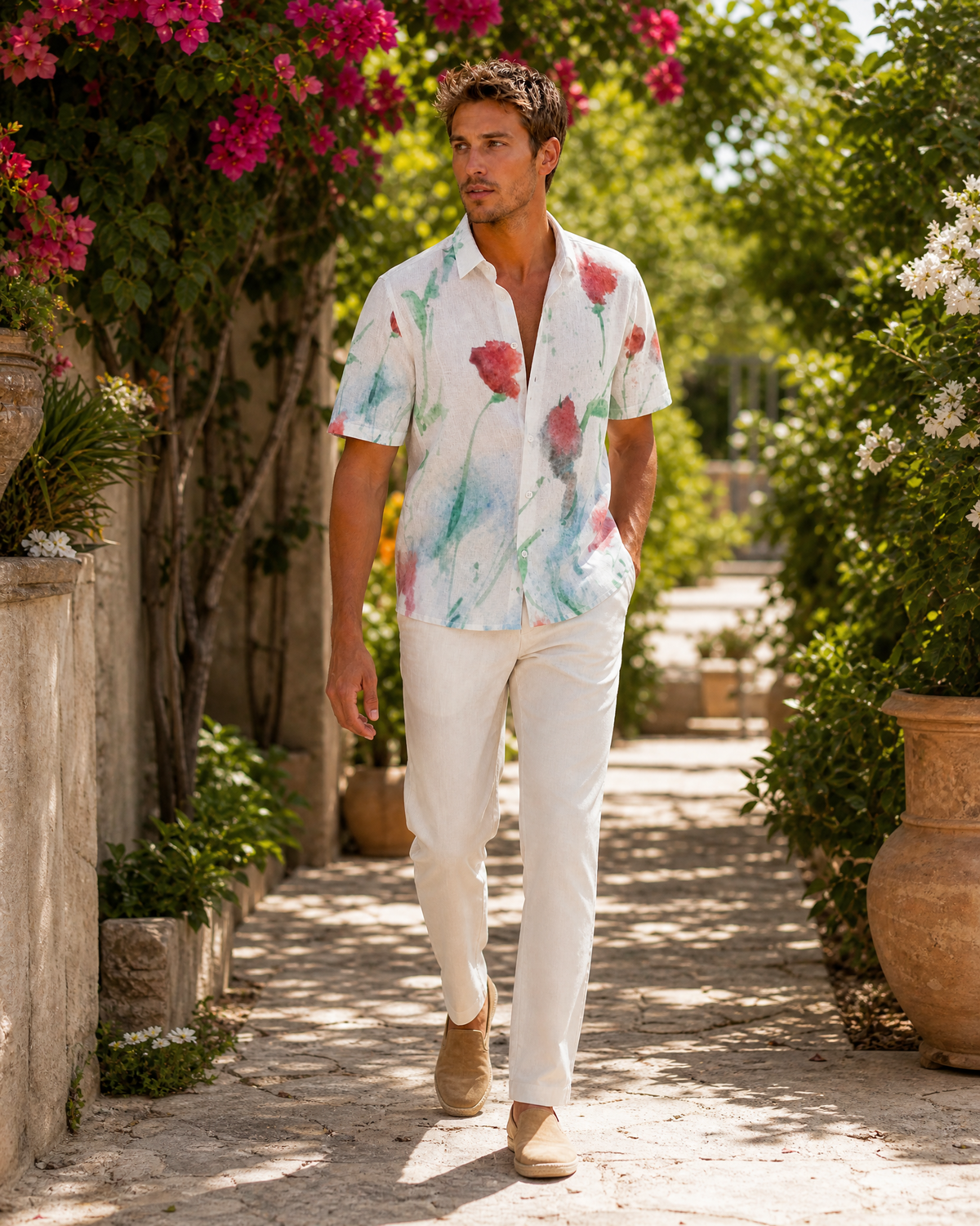 Camisa de Manga Corta para Hombre