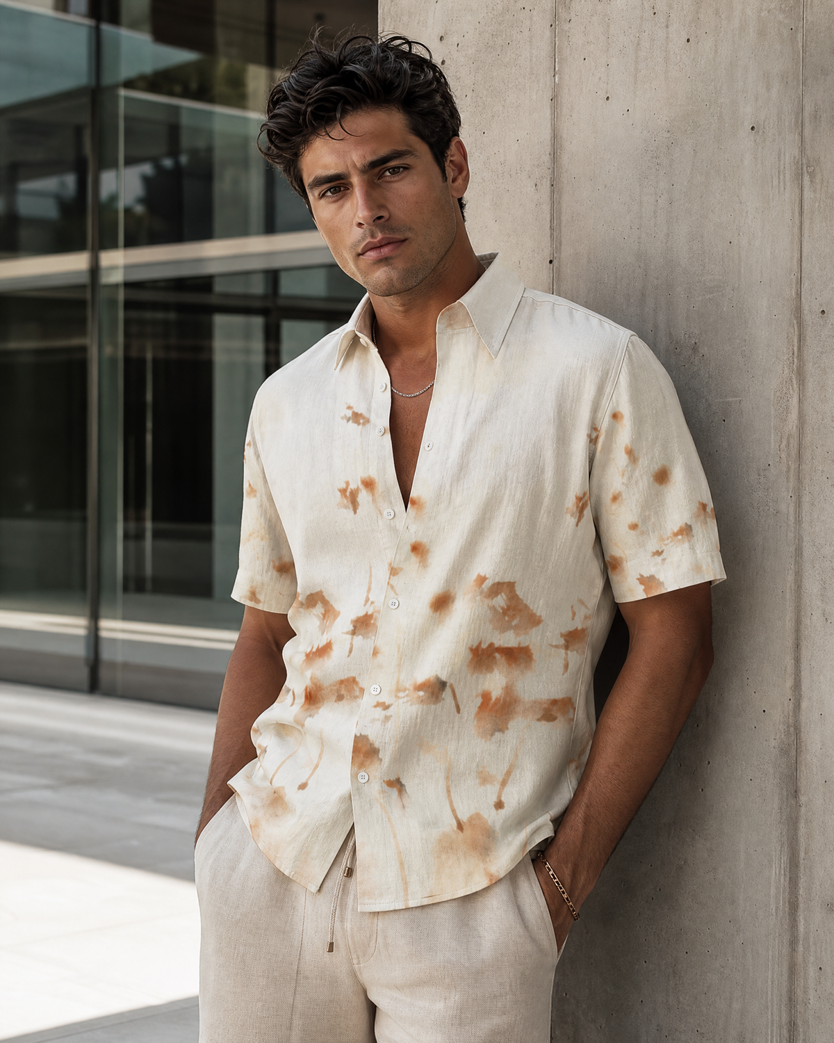 Camisa de Manga Corta para Hombre